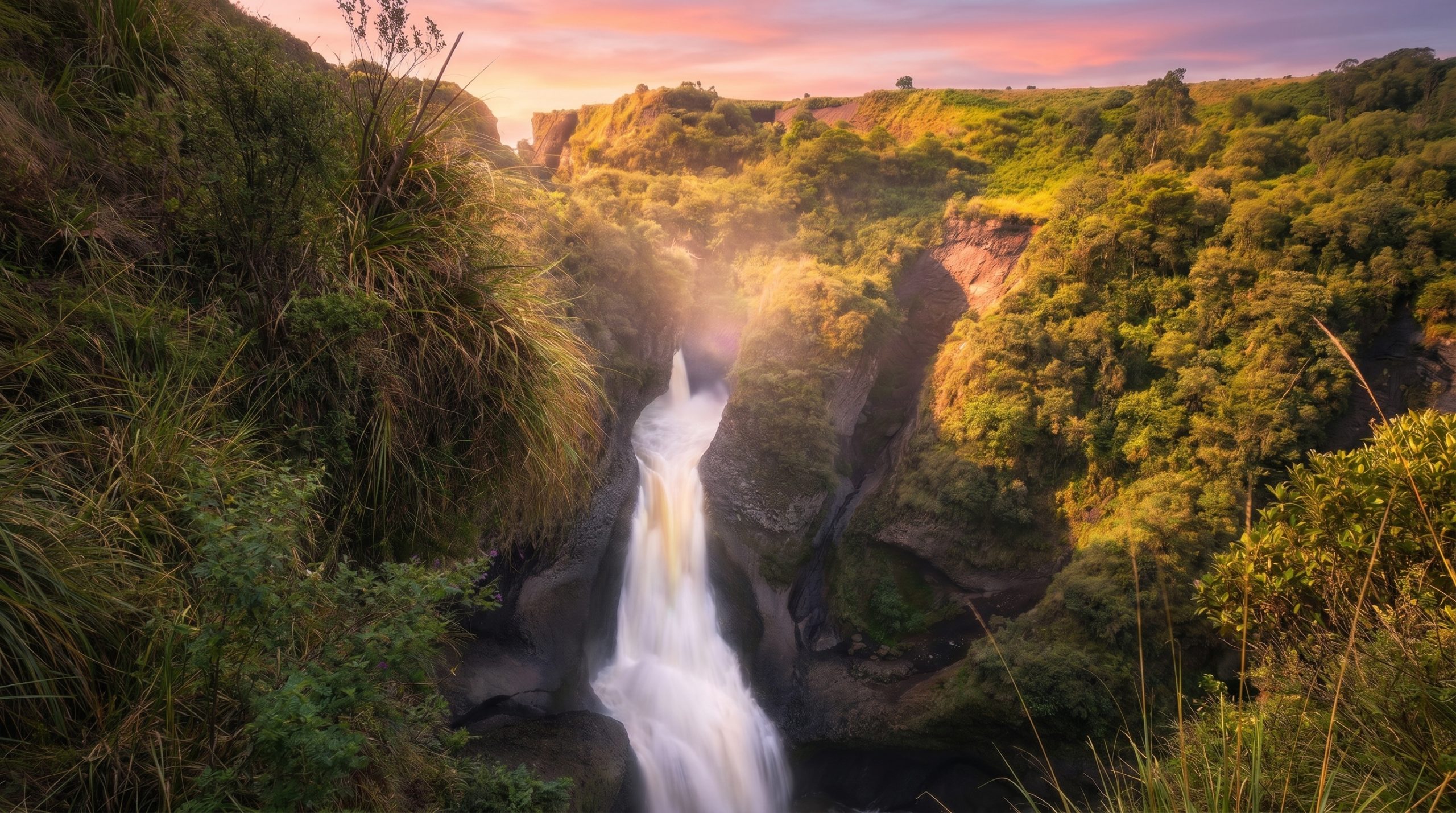 Cascada del Gorila de Pelileo