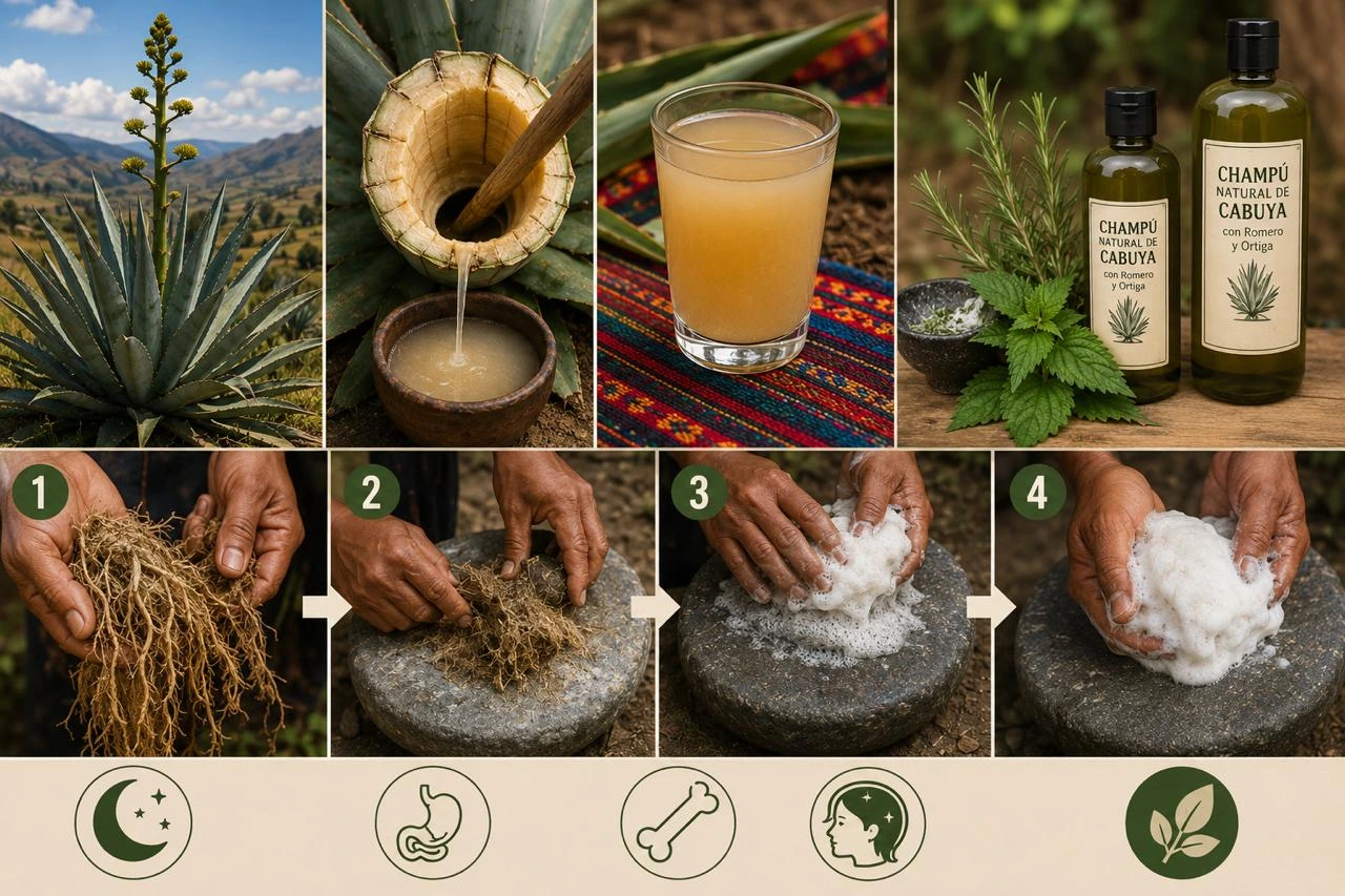 Elaboración de productos de cabuya